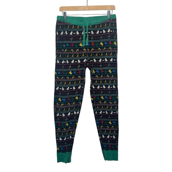 Hanna‎ Andersson Adult Harry Potter Pajama Jogger Pants Organic Cotton Large L - Picture 1 of 8